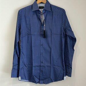 Bagozza Slim Fit Dress Shirt Retail $485